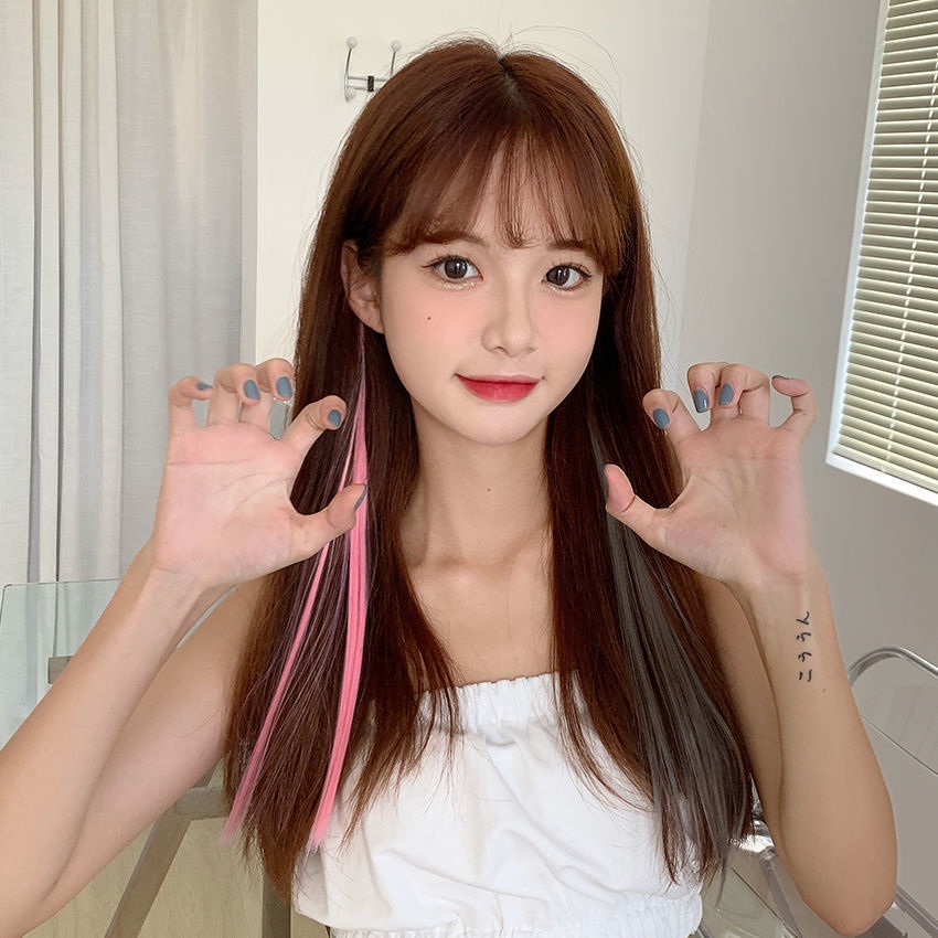 Tóc Nối Dài Màu Sắc Nổi Bật Thời Trang
