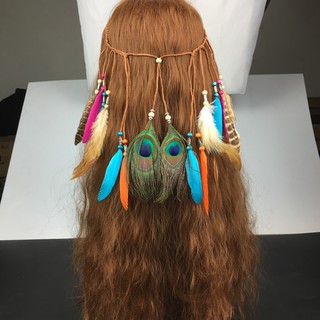Set 5 Lông Công Làm Đồ Handmade Thủ Công Trang Sức Thời Trang Feather
