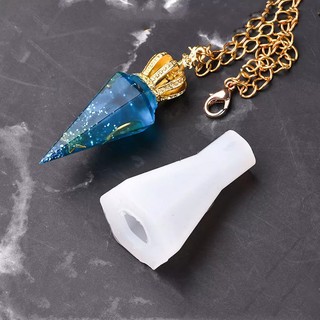 Khuôn Silicon Kim Cương Làm Mặt Dây Chuyền Resin