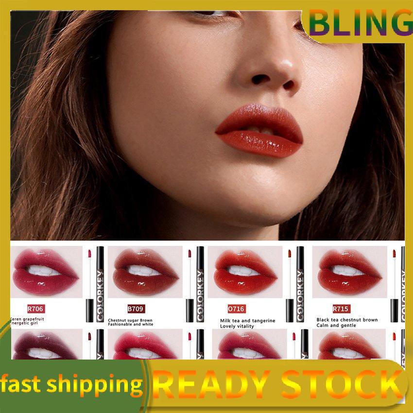 [Hàng mới về] Son kem hiệu ứng gương bóng mượt trang điểm bền màu lâu trôi | BigBuy360 - bigbuy360.vn