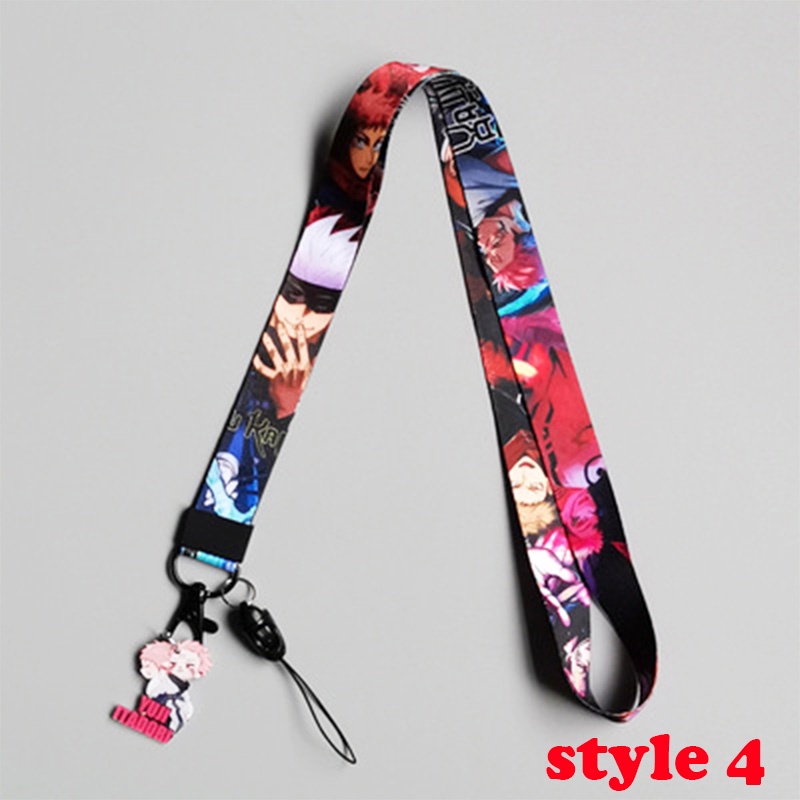 Dây Đeo Điện Thoại/Chìa Khóa/Thẻ ID Kiểu Anime Jujutsu Kaisen DIY
