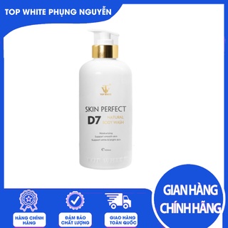 Skin perfect d7 natural body wash sữa tắm trắng da 3 trong 1