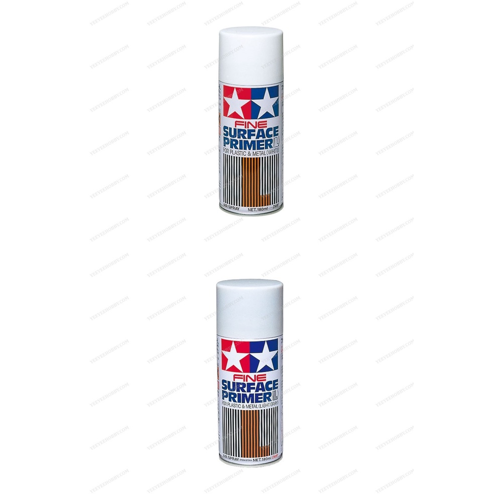 SƠN MÔ HÌNH TAMIYA - BÌNH XỊT SƠN LÓT FINE SURFACE PRIMER L FOR PLASTIC &amp; METAL