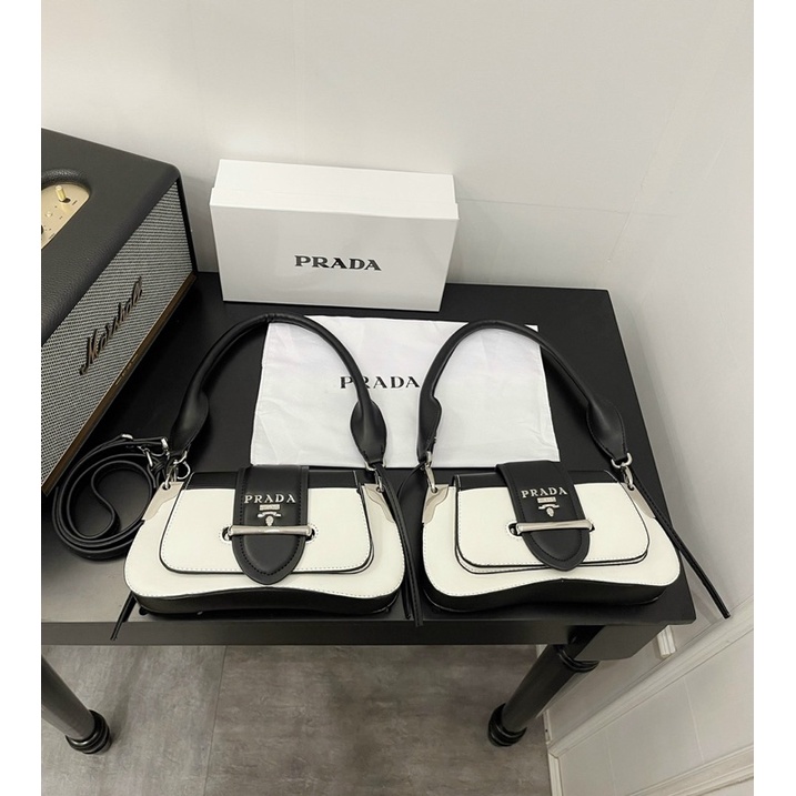 Túi xách nữ kẹp nách Pradaa fullbox