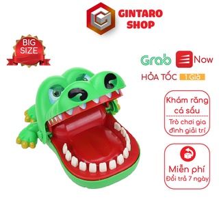 Khám răng cá sấu dành cho bé loại to nhất giúp bé và gia đình giải trí cực thích GINTARO SHOP