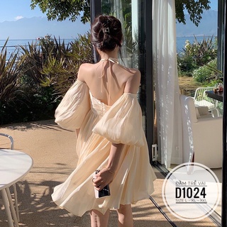 Bigsize Đầm trễ vai D1024