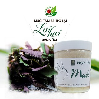 Muối tắm bé sinh dược 400g