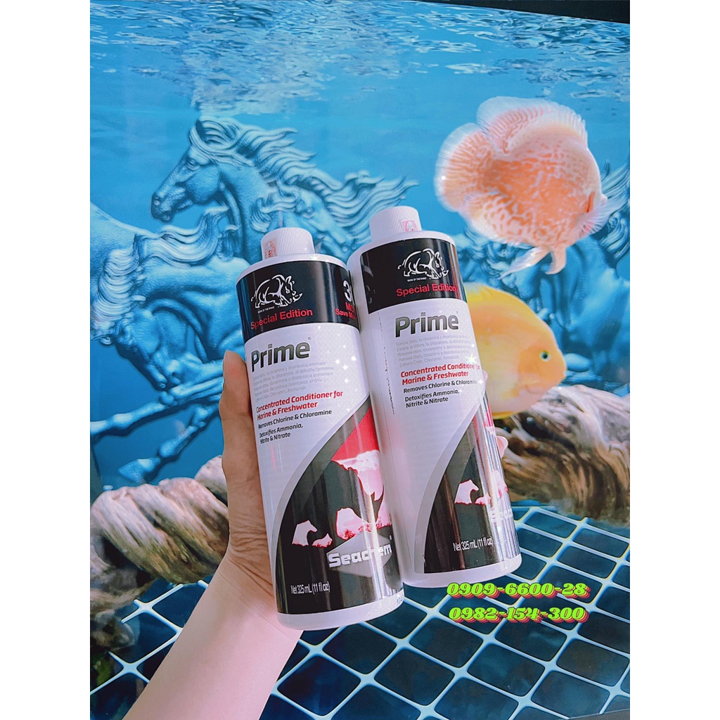 Dung dịch xử lý nước Seachem Prime 100ml / 250ml / 325ml