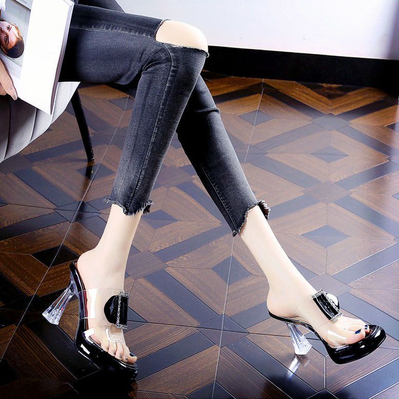 Sandal Cao Gót Thiết Kế Mới Quyến Rũ Thời Trang Mùa Hè Dành Cho Nữ