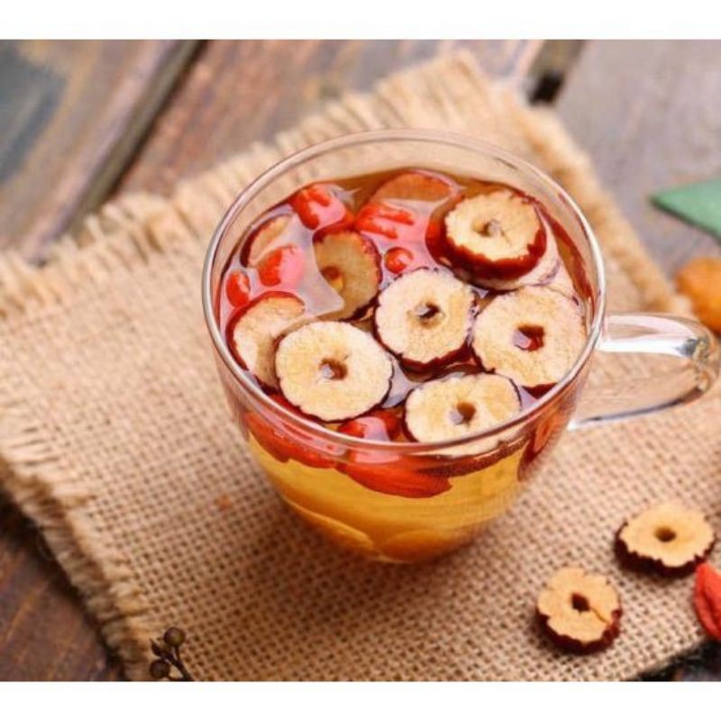 Táo đỏ cắt lát 100g