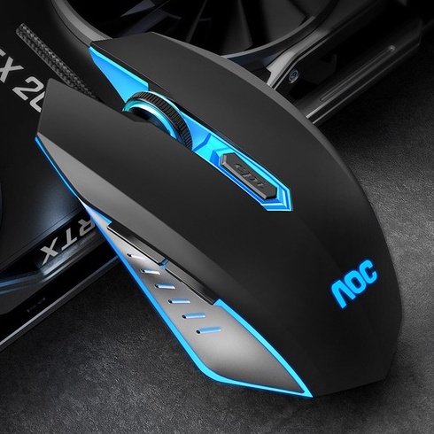 Bàn phím máy tính  AOC KB121, Bàn Phím cơ gaming Chuyên mọi tựa Game Đèn LED 7 Màu Cực Đẹp , Bảo Hành 12 Tháng