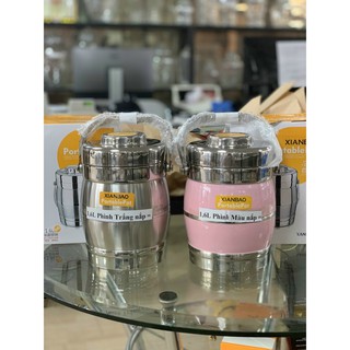 CẶP LỒNG CƠM PHÌNH NẮP BÁT 3 NGĂN INOX 304 ĐÀI LOAN 1,4L, 1,6L,,1,8L