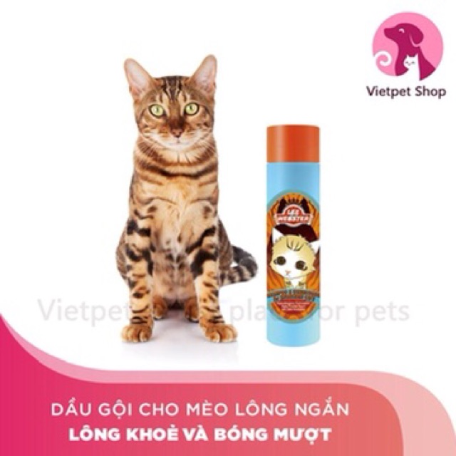 (Full loại) DẦU GỘI/ SỮA TẮM CHO MÈO LEE&amp; WEBSTER  NK Hàn Quốc 🇰🇷 (280g)