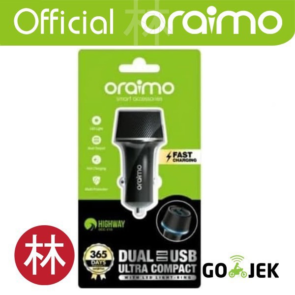 Bộ Sạc Xe Hơi Oraimo Occ-21d