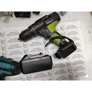 [In 3D] Đế chuyển pin máy khoan tàu như VOTO 21V MAX, BOSCH tàu 36V sang dùng hộp pin cài Makita