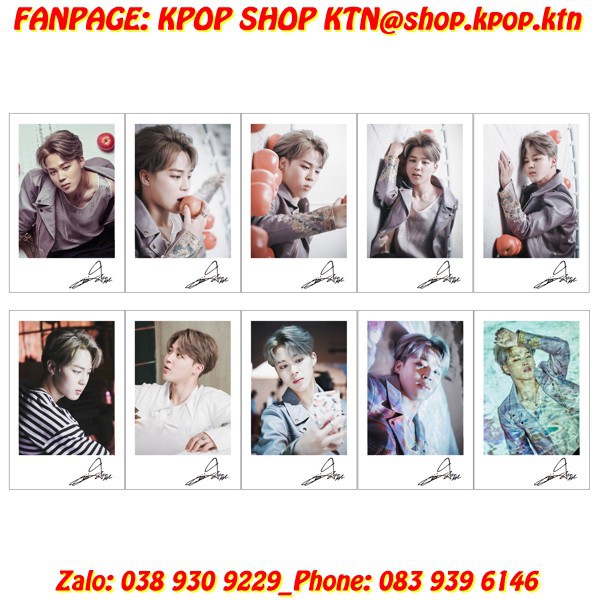 LOMO CARD JIMIN BTS_LMXK99