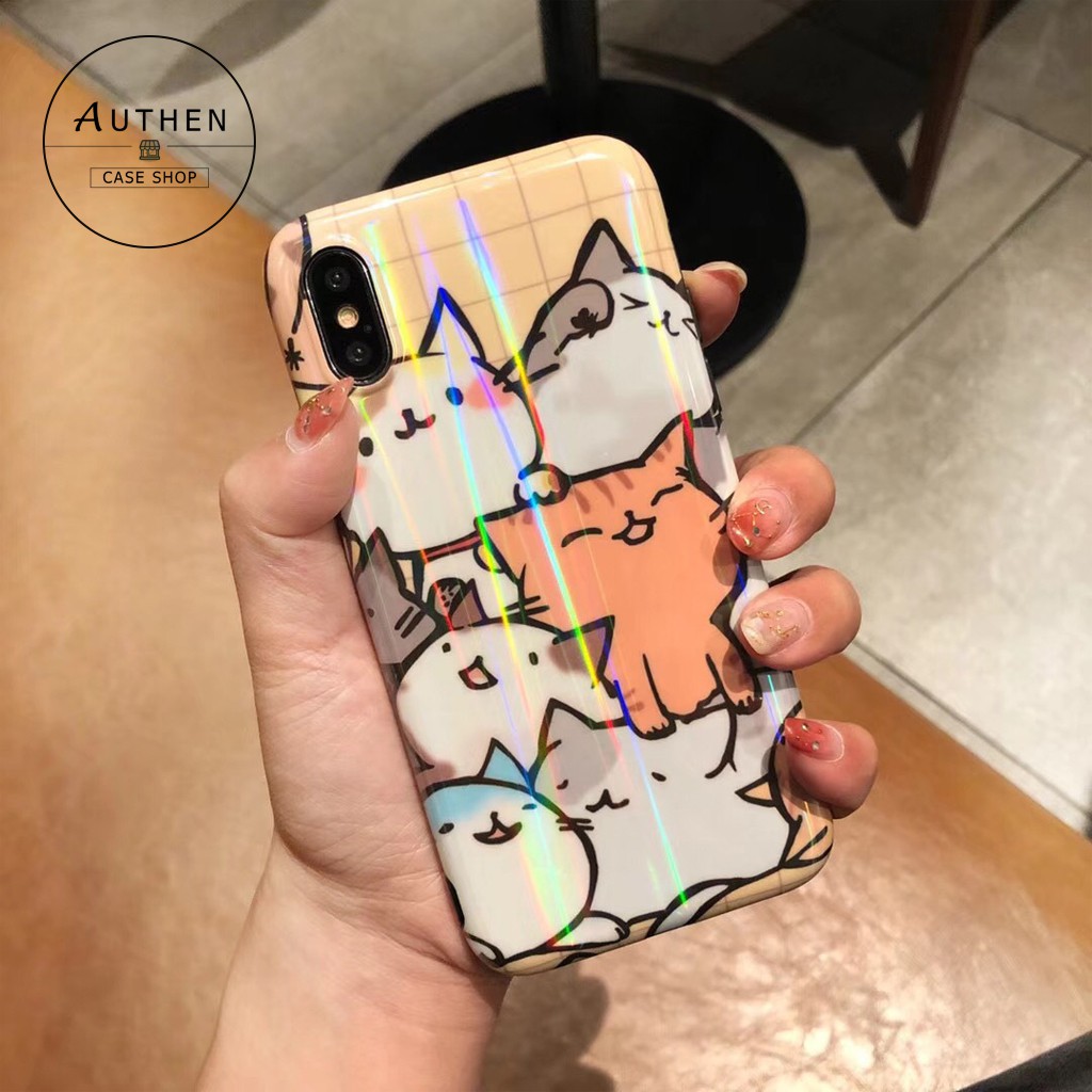 Ốp Mèo Con - Ốp iPhone Phủ Bóng