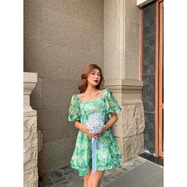 Đầm babydoll tiểu thư siêu xinh tùng xoè MIEU - JJ16