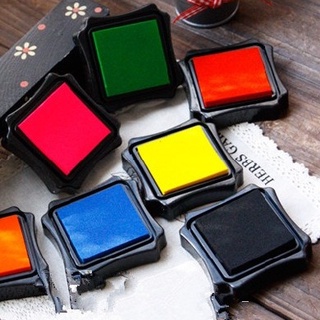 Hộp mực con dấu mực dấu tranh vân tay 6cm x 6cm