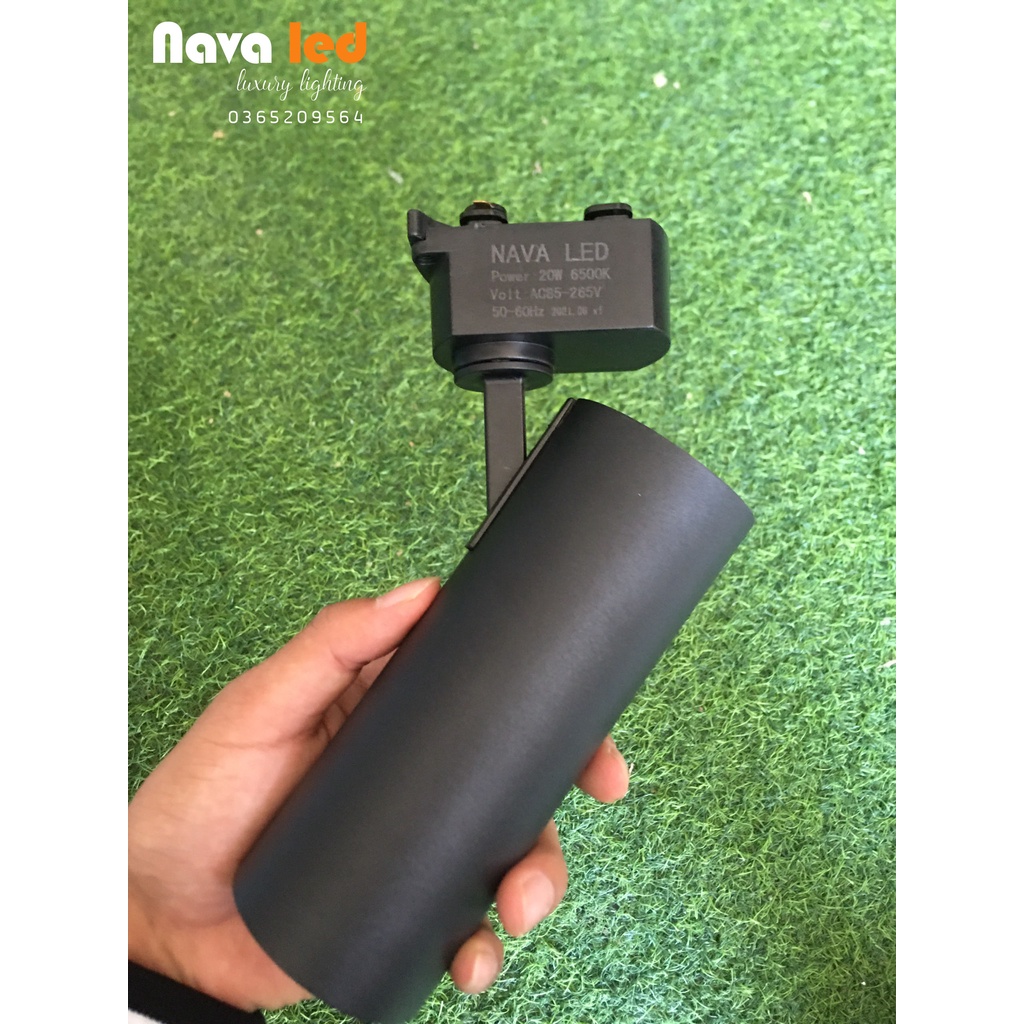Đèn rọi ray, Đèn rọi tranh COB 20W vỏ nhám - NAVA LED