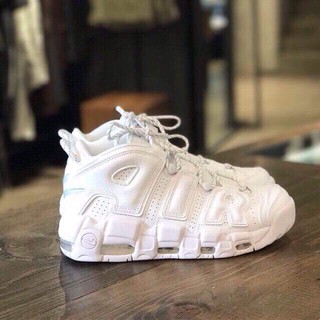Giày thể thao nike air more uptempo mầu trắng