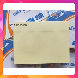 Note 3x4cm - 1 xấp/100 tờ - Giấy note vàng 3x4