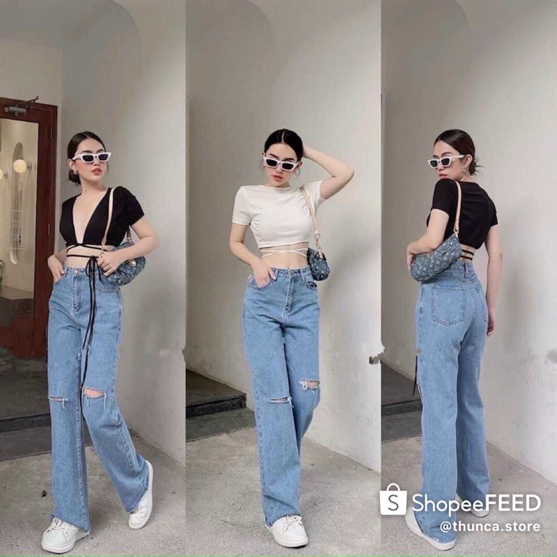 Áo croptop tay ngắn thời trang mùa hè cho nữ