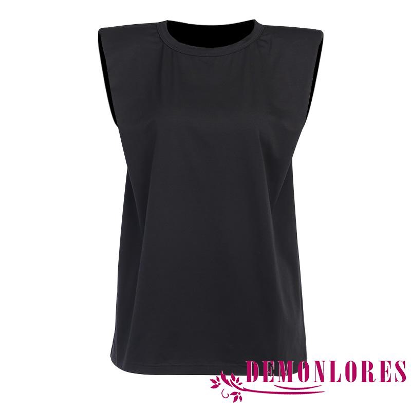 Áo Nữ Không Tay Cổ Tròn Thời Trang Quyến Rũ