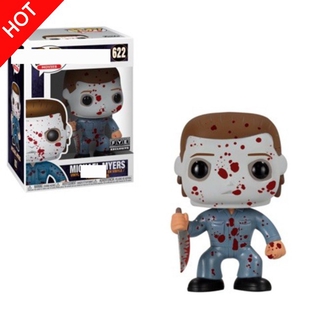 vlth0e Movie Figure Doll Halloween Michael Myers Cartoon Model Home Decoration Cute Collection Christmas Birthday Gift