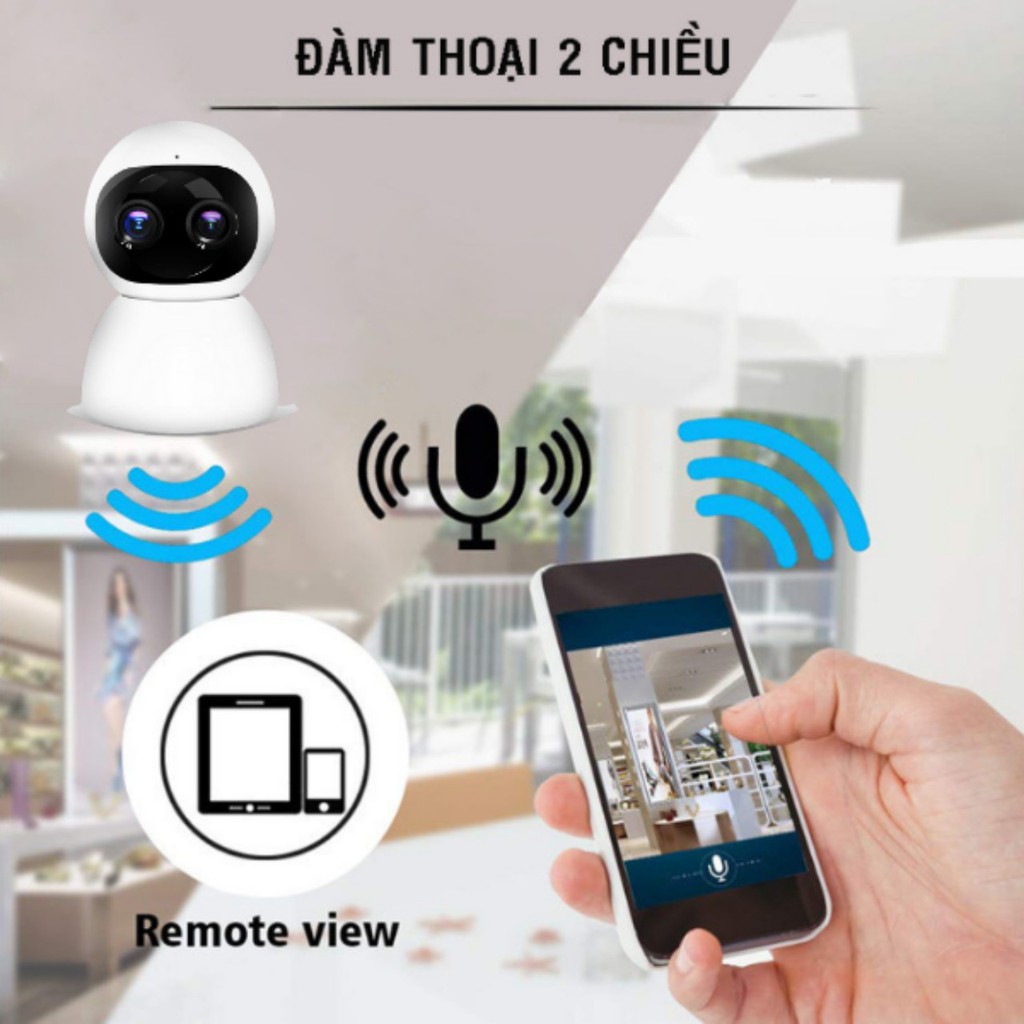 Camera Wifi Carecam HY2K Siêu Zoom 10X Hình Ảnh Sắc Nét 2K - Đàm Thoại 2 Chiều - Hồng Ngoại Xem Đêm - Bảo Hành 12 Tháng | BigBuy360 - bigbuy360.vn