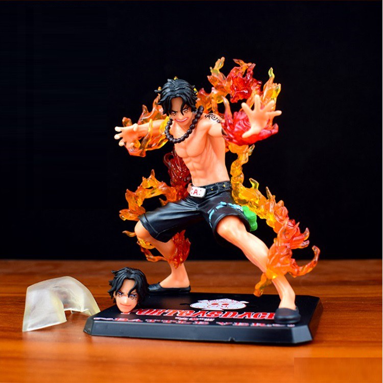 Mô hình figure hỏa quyền portgas D Ace cao 15cm one piece đảo hải tặc