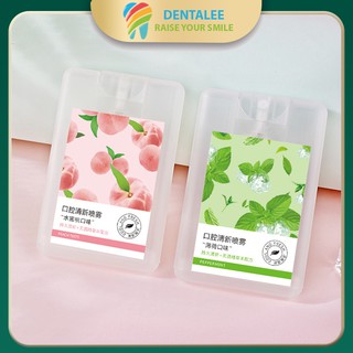 Xịt thơm miệng HEYXI vị đào - bạc hà thơm mát DENTALEE