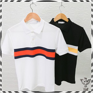 [H2ASSUM56 - FREESHIP] ÁO POLO NAM PHỐI NGANG VẢI COTTON SIÊU ĐẸP  - H2A STORE
