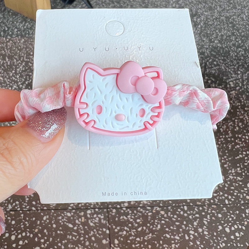 Dây Buộc Tóc Cao Su Hình Đám Mây Hoạt Hình Phong Cách Nhật Hàn Dễ Thương Cho Bé Gái