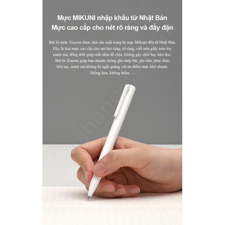 Bút bi Xiaomi cao cấp mực đen - Bút bi XMMi Pen