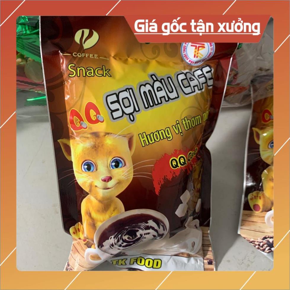 [ICLN9 giảm 5K cho đơn hàng 50k] Tăm Cay Snack Sợi Màu Cafe 10 Gói Đồ Ăn Vặt Cổng Trường Ngon Hót Của Tuổi Thơ Giá Rẻ