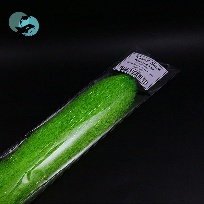 Mồi Câu Cá Nước Mặn Bằng Sợi Tổng Hợp Lấp Lánh