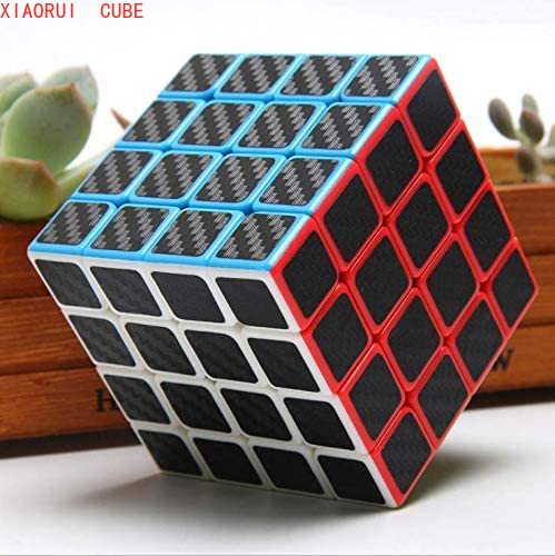 Khối Rubik Carbon 4x4 Họa Tiết Vân Sợi Carbon Chất Lượng Cao