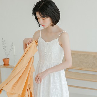 Đầm hai dây dáng dài ulzzang