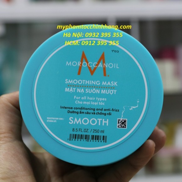MẶT NẠ SUÔN MƯỢT MOROC SMOOTHING MASK 250ML -500ml