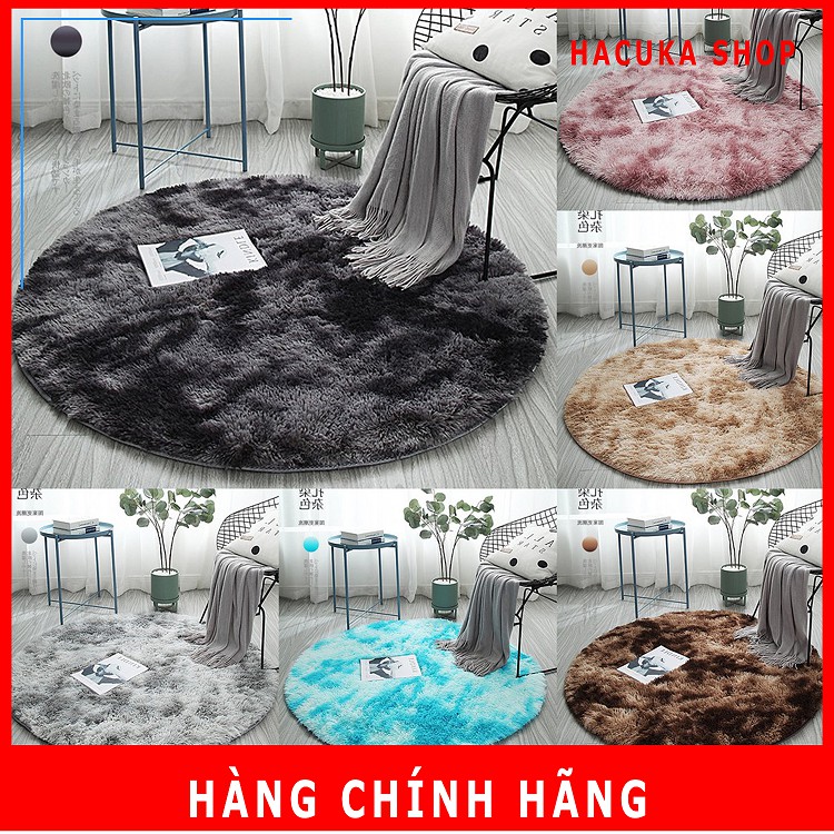 Thảm Lông Chụp Ảnh Trải Sàn Chống Trơn Trượt -  Kích Thước 1m x 1m