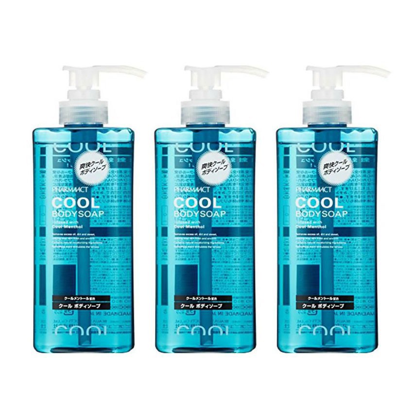 SỮA TẮM CHO NAM COOL BODY SOAP PHARMAACT Nhật Bản 600ml hương bạc hà mát lạnh - Konni39 Sơn Hoà - 1900886806