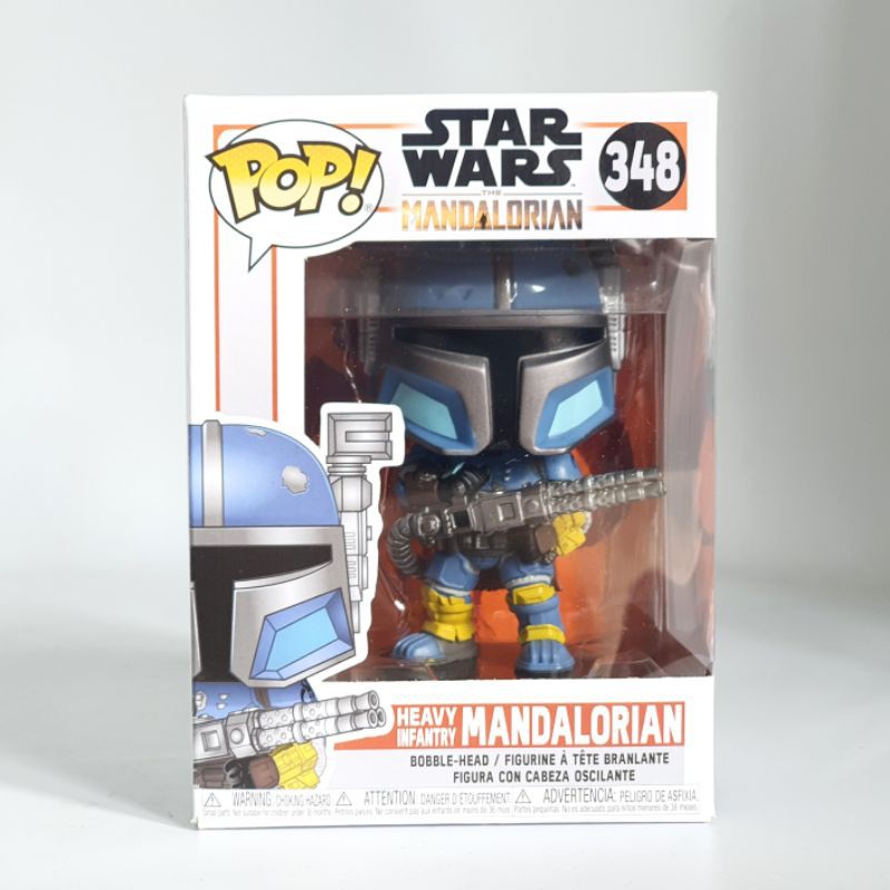 Mô hình Funko Pop  Heavy Infantry Mandalorian - Star Wars chính hãng USA