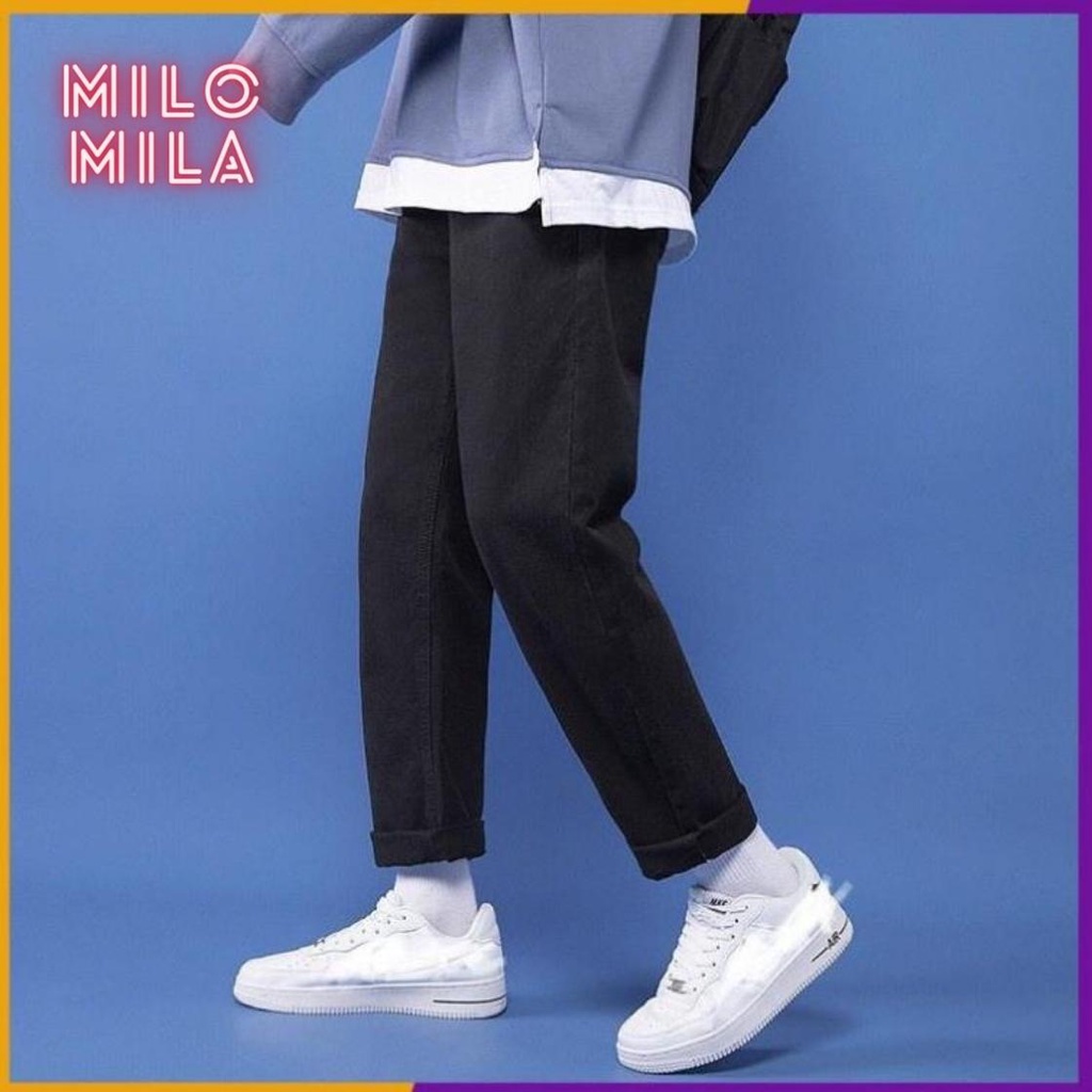 Quần Baggy Jean nam phom suông rộng, quần bò nam dáng ống đứng, cam kết Giặt không phai màu - HÀNG CAO CẤP LOẠI 1 | BigBuy360 - bigbuy360.vn