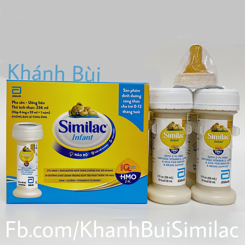 [8 ống] - Sữa Similac nước 19 kcal 59ml