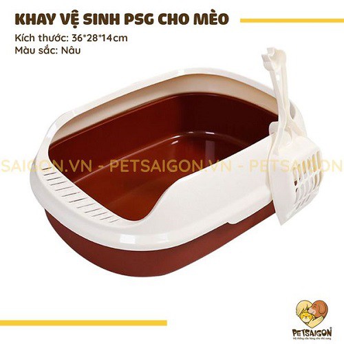 KHAY VỆ SINH MÈO PSG 36*28*14CM