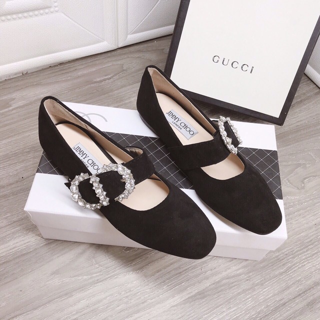 Giầy bệt khoá cạnh sang chảnh