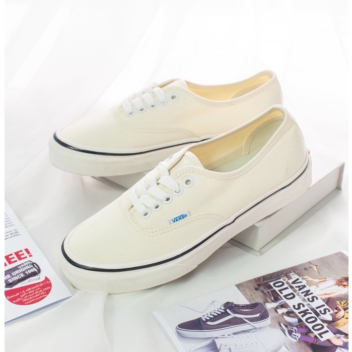 Giày Sneaker Nam, Giày Vans [REAL] Authentic màu Cream cho nam nữ