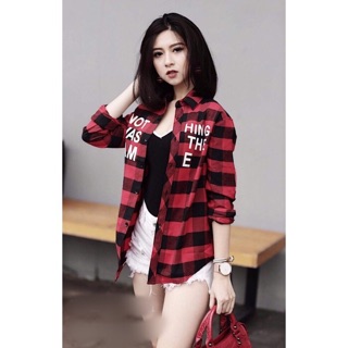 Áo sơ mi nữ kate nhật form rộng SM570