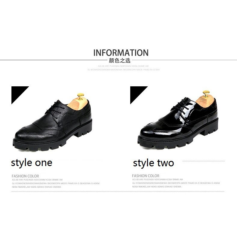 Giày Da Oxford Phong Cách Văn Phòng Dành Cho Nam Giới